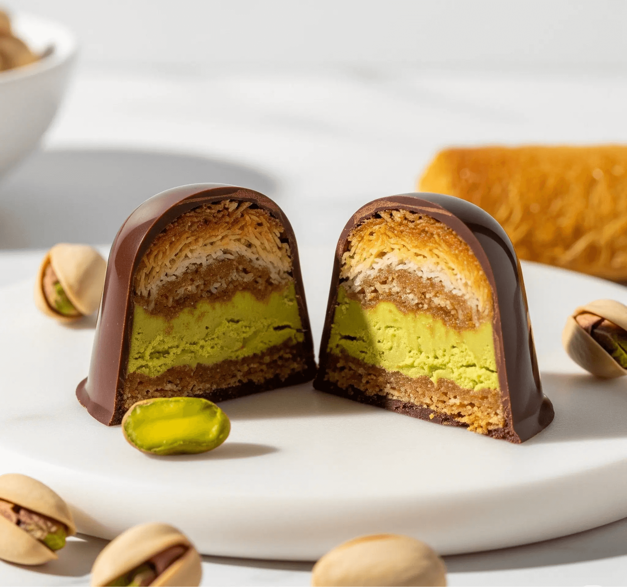 Chocowell Original Pistachio Kunafa Bites My Store
